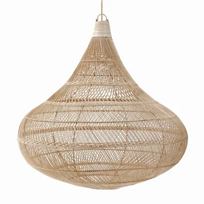 Hanging lights - The Drop Lampshade - Natural - XL - BAZAR BIZAR - COASTAL LIVING