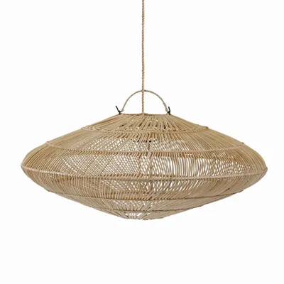 Suspensions - L'Abat-jour Macaron - Naturel - M - BAZAR BIZAR - COASTAL LIVING