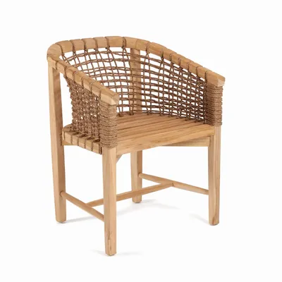 Chairs - The Tugu Dining Chair - Outdoor - BAZAR BIZAR - COASTAL LIVING