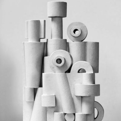 Ceramic - Sculpture\” High relief\” #3, #1. - CORINNE GEFFRAY