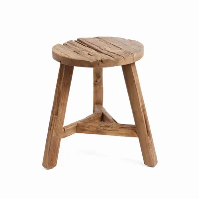 Tabourets - Le Tabouret Yatai - Naturel - L - BAZAR BIZAR - COASTAL LIVING