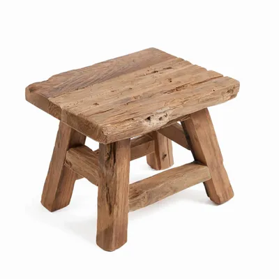 Tabourets - Le Tabouret Yoke - Naturel - S - BAZAR BIZAR LIVING