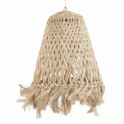 Hanging lights - The Jelly Fish Lampshade - Natural - L - BAZAR BIZAR - COASTAL LIVING