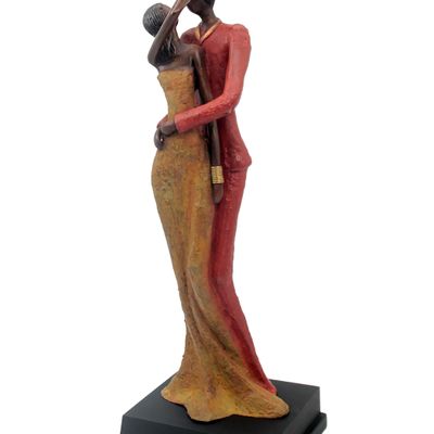 Sculptures, statuettes et miniatures - Couple élégant - LAFI BALA - BRONZES D'AFRIQUE
