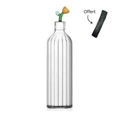 Gifts - Glass water carafe, beautiful design carafe carved from durable glass - BIJIN