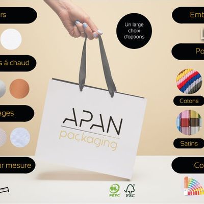 Customizable objects - Luxury Paper Bags - APAN PACKAGING