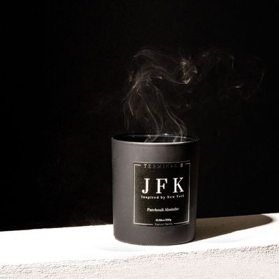 Objets design - JFK - NEW YORK - PATCHOULI ABSINTHE CANDLE - TERMINAL B