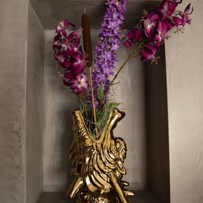 Vases - Golden dragon vase - PERI LIVING