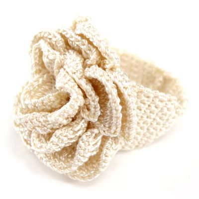 Bijoux - BAGUE "BELKIS" - BEIGE CREME - KARAWAN AUTHENTIC