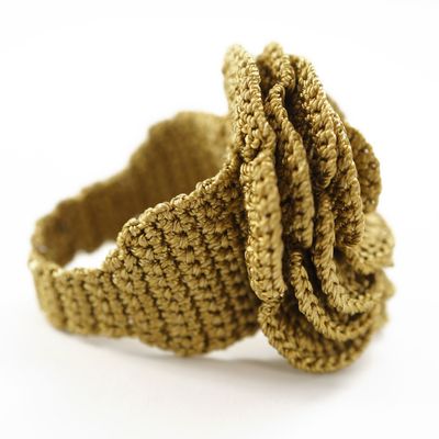 Jewelry - BAGUE "BELKIS" - VERT LICHEN - KARAWAN AUTHENTIC