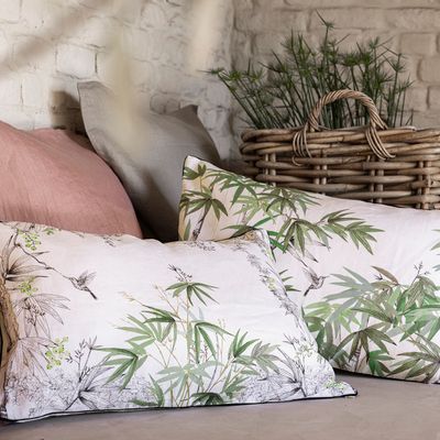 Fabric cushions - Éveil - 100% linen decorative cushion cover - ALEXANDRE TURPAULT