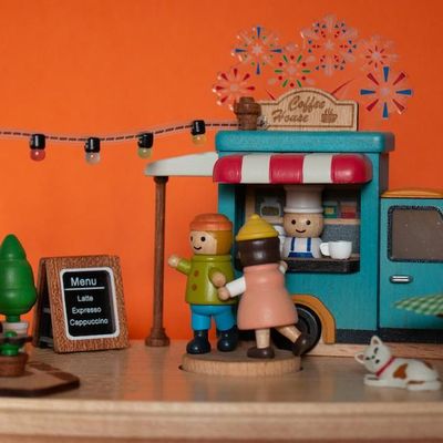 Gifts - Music box, night lights, all wood - SOLIB