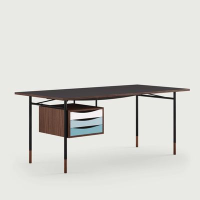 Desks - The Nyhavn Desk w/ Tray Unit - HOUSE OF FINN JUHL