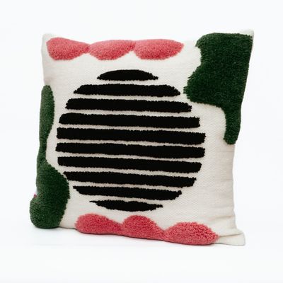 Cushions - Pink Touch Cushion Cover - COLORTHERAPIS