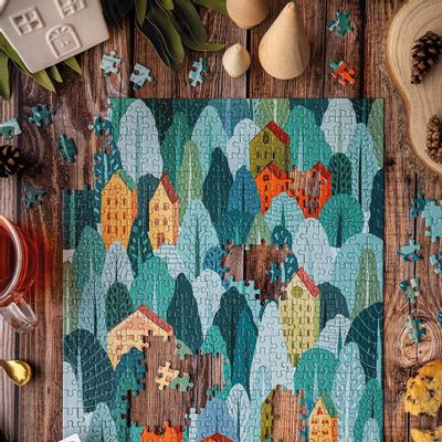 Decorative objects - Multitude 500 piece jigsaw - MAISON JOLIETTE
