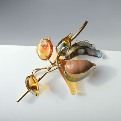 Gifts - Onirica pin brooch Murano glass - CHAMA NAVARRO