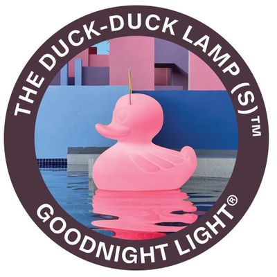 Accessoires de déco extérieure - -THE DUCK DUCK LAMP S - "PINK EDITION" - GOODNIGHT LIGHT