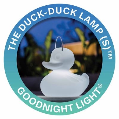Accessoires de déco extérieure - THE DUCK DUCK LAMP (S)™️ - LUMINAIRE FLOTTANT - BLANC - GOODNIGHT LIGHT