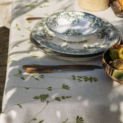Table linen - Natural Infusion - Tablecloth - ALEXANDRE TURPAULT