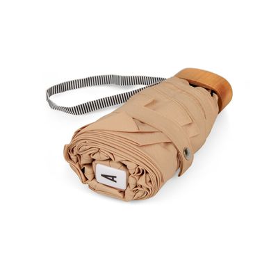 Gifts - Beige Cream Micro Umbrella - Camille - ANATOLE