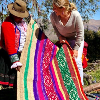 Tapis contemporains - Andean Frazada - LLAMATIVE