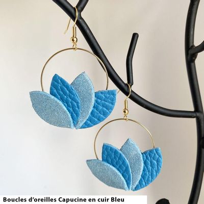 Jewelry - Capucine earrings - LA CARTABLIÈRE