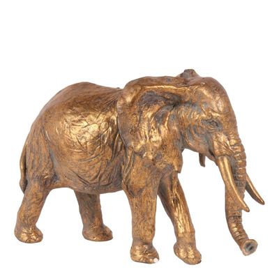 Objets de décoration - Fig. Elephant 26 cm resin - BAROQUE COLLECTION - DUTCH STYLE