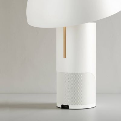 Speakers and radios - GRANDE ALTO - 150 Watt HiFi Speaker Lamp - White - JAUNE STUDIO