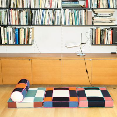 Fabric cushions - Bolster made of Discarded Textiles - JUSLIN MAUNULA