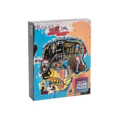 Cadeaux - Jean-Michel Basquiat SKULL 500 pc. Puzzle - ROME PAYS OFF