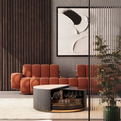 Coffee tables - Westinghouse Center Table By Porus Studio - PORUS STUDIO