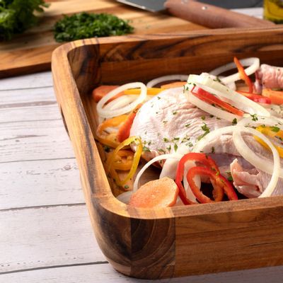 Kitchen utensils - Teak serving tray - STOLF