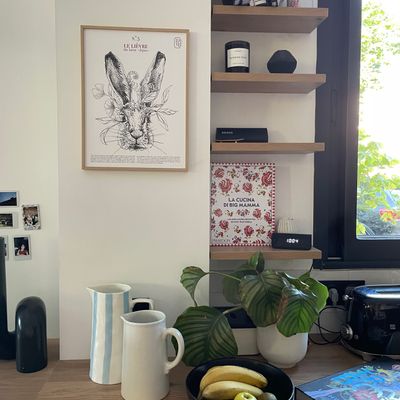 Poster - HARE TOTEM animal POSTER - TOTEM NATURE