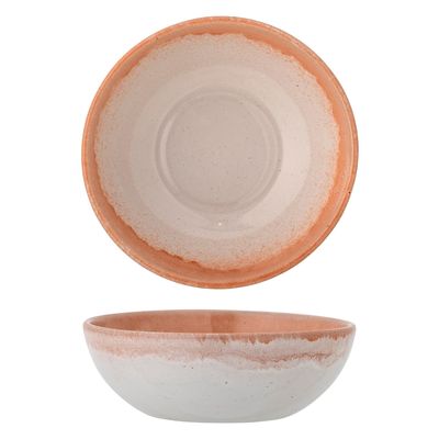 Bowls - Paula Bowl, Orange, Stoneware - BLOOMINGVILLE