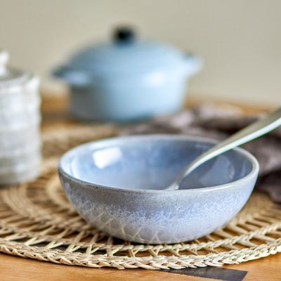 Bowls - Paula Bowl, Blue, Stoneware - BLOOMINGVILLE MULTIBRAND HOUSE