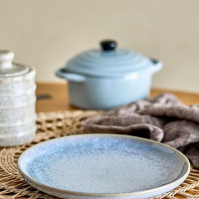 Everyday plates - Paula Plate, Blue, Stoneware - BLOOMINGVILLE MULTIBRAND HOUSE
