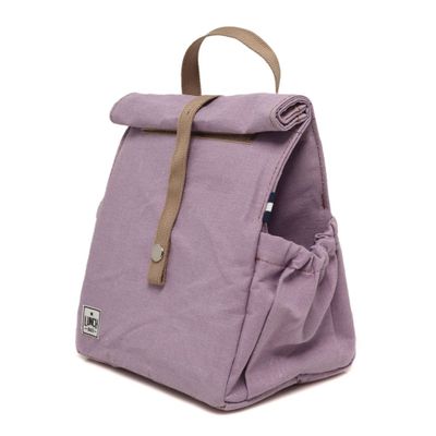 Gifts - Lunchbag Lilac with Beige Straps - THE LUNCHBAGS