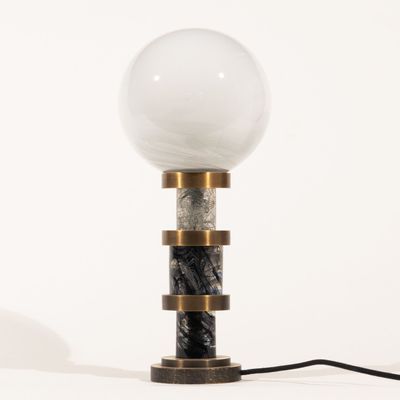 Lampes à poser - Lampe de table Atlas de l'Atelier George x William Guillon - ANNE JACQUEMIN SABLON GALLERY