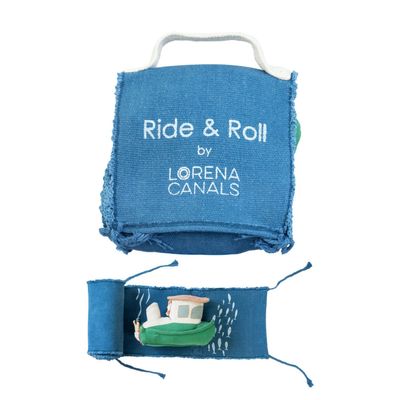 Soft toy - Ride & Roll Sea Clean Up Boat - LORENA CANALS