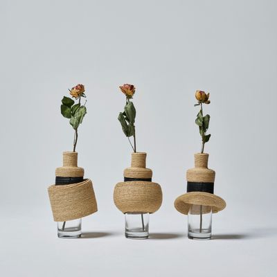 Vases - dress up glass / " Dressed Up Glass  " - MOBJE