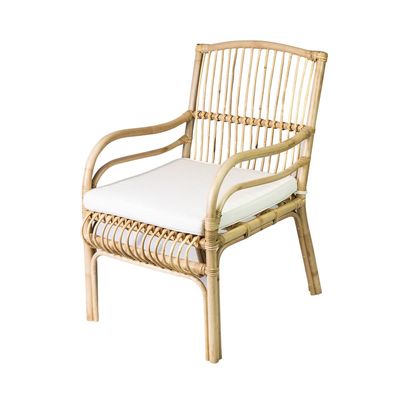 Chairs - BONDY - Rattan chair with armrests - HYDILE