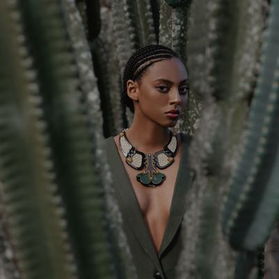 Bijoux - Necklace Plastron Ybyra Green - GISSA BICALHO