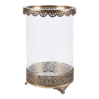 Objets de décoration - Hurricane en laiton 30 cm - BAROQUE COLLECTION - DUTCH STYLE