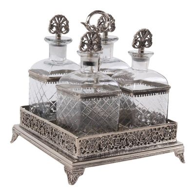 Objets de décoration - Support pour carafe 26x26 cm - BAROQUE COLLECTION - DUTCH STYLE