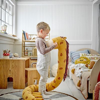 Cushions - Ibber Soft toy, Orange, Cotton - BLOOMINGVILLE MINI