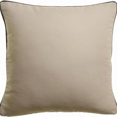 Coussins - Coussin uni Alga outdoor Galet 45 x 45 - MAISON VIVARAISE - SDE VIVARAISE WINKLER