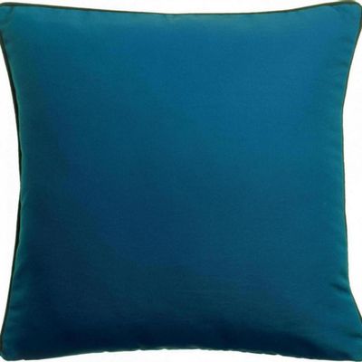 Coussins - Coussin uni Alga outdoor Indigo 45 x 45 - MAISON VIVARAISE - SDE VIVARAISE WINKLER