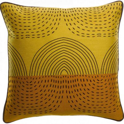 Cushions - Cushion Etna Embroidered Mirabelle 45 X 45 - MAISON VIVARAISE – SDE VIVARAISE WINKLER