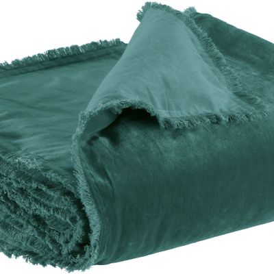 Bed linens - Fara plain comforter Corinthe 85 X 200 - MAISON VIVARAISE – SDE VIVARAISE WINKLER