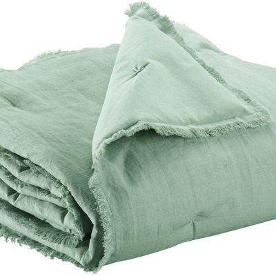 Throw blankets - Laly plain plaid Opaline 135 X 200 - MAISON VIVARAISE – SDE VIVARAISE WINKLER